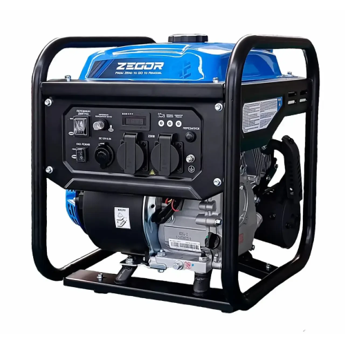 Бензиновий інверторний генератор ZEGOR DIN-OPEN3999 : 3.7/4 кВт, мідна обмотка Бензиновий інверторний генератор ZEGOR DIN-OPEN3999 : 3.7/4 кВт, мідна обмотка