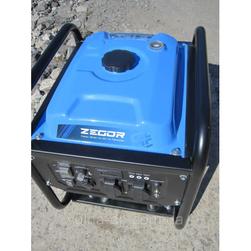 Бензиновий інверторний генератор ZEGOR DIN-OPEN3999 : 3.7/4 кВт, мідна обмотка