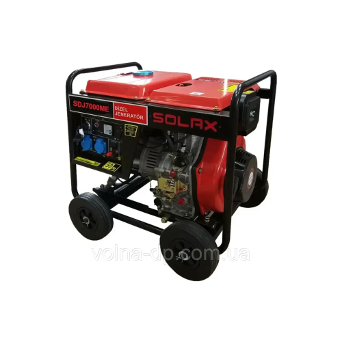 Дизельний генератор SOLAX SDJ7000ME(4.6-5квт) єлектростартер Дизельний генератор SOLAX SDJ7000ME(4.6-5квт) єлектростартер