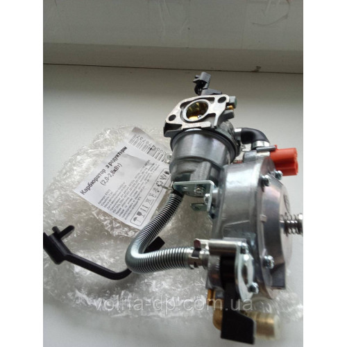 Карбюратор бензин- газ з редуктором (2,0-2,8 кВт)(безкоштовна доставка ) Карбюратор бензин- газ з редуктором (2,0-2,8 кВт)(безкоштовна доставка )