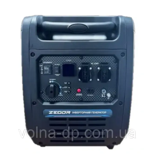Інверторний бензиновий генератор ZEGOR DIN-MUTE4500(4.2-4.5 квт)