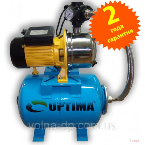 Насосна станція Optima JET100S-24 1,1 кВт нержавійка