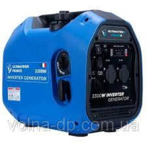 Інверторний генератор ULT-3300-EU, потужністю 3 кВт, бензиновий, 5 к.с., 2 розетки, USB, вага 24.5 кг(Безкоштовна доставка)