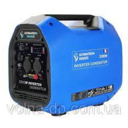 Інверторний генератор ULT-3300-EU, потужністю 3 кВт, бензиновий, 5 к.с., 2 розетки, USB, вага 24.5 кг(Безкоштовна доставка) Інверторний генератор ULT-3300-EU, потужністю 3 кВт, бензиновий, 5 к.с., 2 розетки, USB, вага 24.5 кг(Безкоштовна доставка)