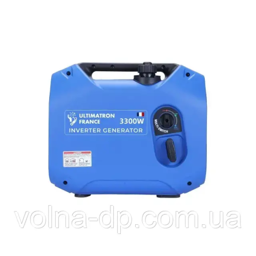 Інверторний генератор ULT-3300-EU, потужністю 3 кВт, бензиновий, 5 к.с., 2 розетки, USB, вага 24.5 кг(Безкоштовна доставка) Інверторний генератор ULT-3300-EU, потужністю 3 кВт, бензиновий, 5 к.с., 2 розетки, USB, вага 24.5 кг(Безкоштовна доставка)