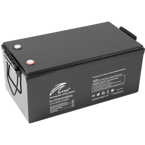 Аккумулятор LiFePo4 - LFP25.6V100AH RITAR Аккумулятор LiFePo4 - LFP25.6V100AH RITAR