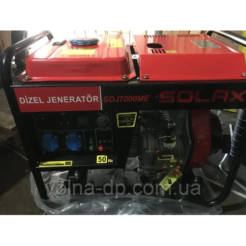 Дизельний генератор SOLAX SDJ4000M (2.8/3 кВт, 1ф) Дизельний генератор SOLAX SDJ4000M (2.8/3 кВт, 1ф)