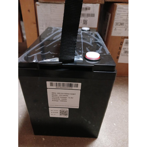 Акумулятор Humsienk 12V LiFePO4 100Ah Bluetooth 100Ah BMS 110A (літій-залізо-фосфатний) Акумулятор Humsienk 12V LiFePO4 100Ah Bluetooth 100Ah BMS 110A (літій-залізо-фосфатний)