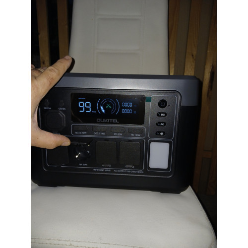 Зарядна станція Oukitel P1000E Plus / 1800 Вт / 1024 Вт год / LiFePO4