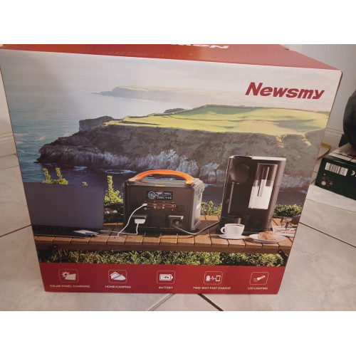 Портативна електростанція Newsmy S1210, потужністю 1200 Вт, LiFeP04, 1102,5 Вт·год