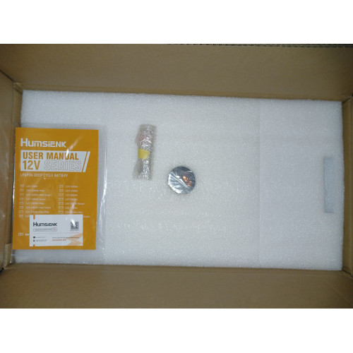 Аккумулятор Humsienk 12V LiFePO4  300 Ач с Bluetooth, система управления батареей (BMS) 200 А