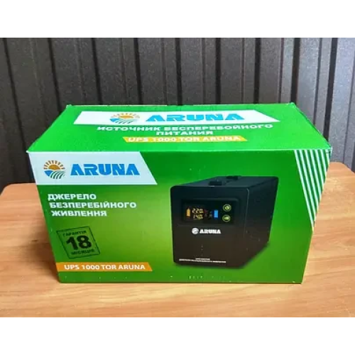 Джерела безперебійного живлення UPS 1000 TOR "ARUNA"(LiFePO4 ,GEL,AGM)