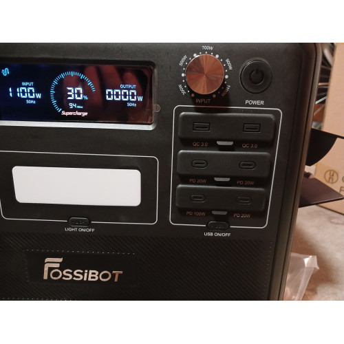 Портативна електростанція FOSSiBOT F2400 2048 Вт·год 2400 Вт LiFePO4