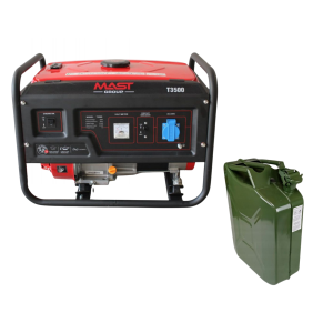 Бензиновий генератор MAST GROUP Т3500 + газова плитка Orcamp CK-505 + картридж газовий Pegas 400 мл