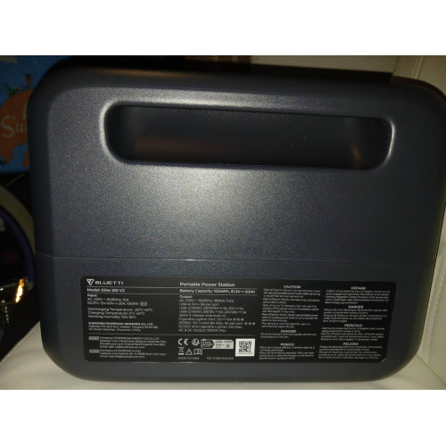 Портативна акумуляторна електростанція BLUETTI ELITE 100 V2 (EU) 1800W / 1024 WH - для кемпінгу, подорожей і дому