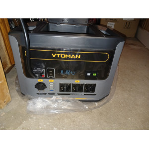 Портативна зарядна станція Vtoman FlashSpeed 1500 (1548 Вт/г) 1500W AC,MPPT,UPS,LiFePo4