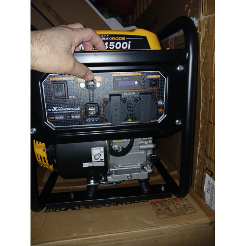 Генератор інверторний maXpeeding MXR4500i (3,5 kW), 220 V, 50 Hz, 7.5 л, ручний запуск (mxr4500i)