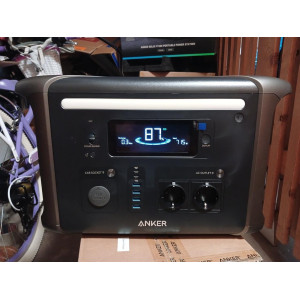 Портативная электростанция Anker SOLIX F1500 1536Wh/1800W, 2×220В, HyperFlash, управление со смартфона, 46.3×28.8×23.7 см