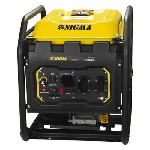 Генератор инверторный бензиновый 2.2/2.5кВт  SIGMA (5710721)(БЕЗКОШТОВНА ДОСТАВКА ПРИ ПРОМ ОПЛА)