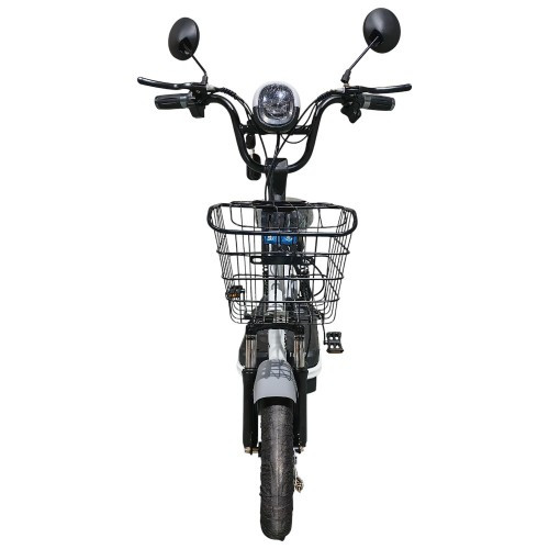 Велосипед з електромотором SPARK COMPACT 14" 48 V / 400 W / 12 Ah Сірий