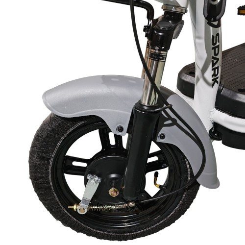 Велосипед з електромотором SPARK COMPACT 14" 48 V / 400 W / 12 Ah Сірий