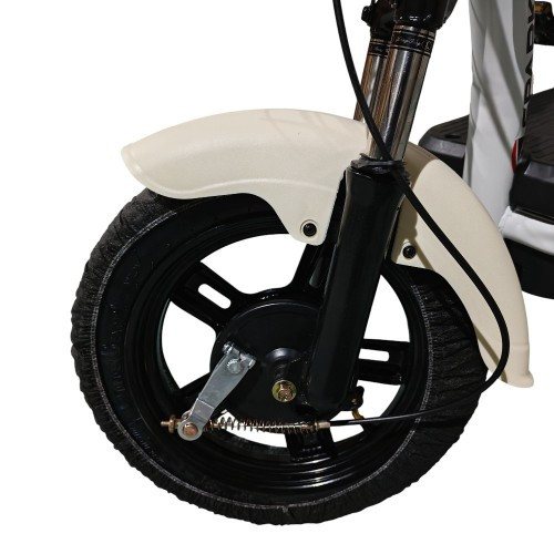 Велосипед з електромотором SPARK COMPACT 14" 48 V / 400 W / 12 Ah Бежевий