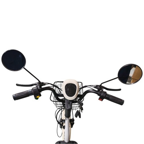 Велосипед з електромотором SPARK COMPACT 14" 48 V / 400 W / 12 Ah Бежевий