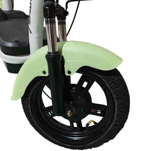 Велосипед з електромотором SPARK COMPACT 14" 48 V / 400 W / 12 Ah Зелений