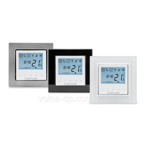 Программируемый электронный термостат SALUS BTRP230 встраиваемый под рамки 55x55 мм Программируемый электронный термостат SALUS BTRP230 встраиваемый под рамки 55x55 мм
