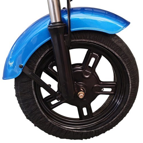 Велосипед з електромотором SPARK ZIPPY 14" 48 V / 400 W / 12 Ah Синій