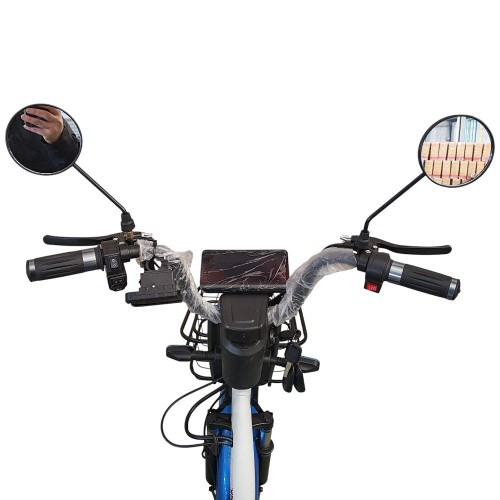 Велосипед з електромотором SPARK ZIPPY 14" 48 V / 400 W / 12 Ah Синій