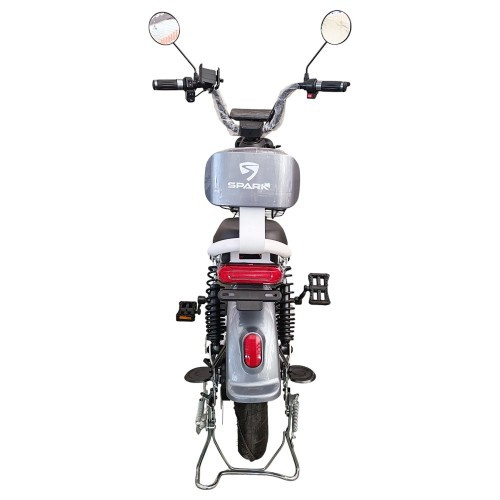 Велосипед з електромотором SPARK ZIPPY 14" 48 V / 400 W / 12 Ah Сірий