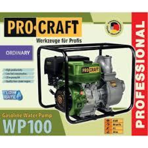 Бензинова мотопомпа Procraft WP100
