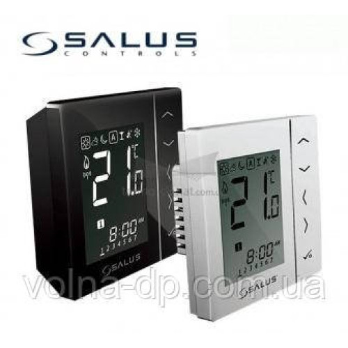 Бездротова кімнатна термостат SALUS VS10RF W/B (білий)