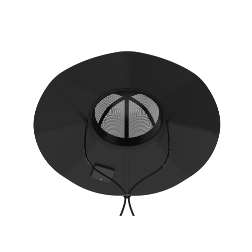 Сонячний капелюх EcoFlow Power Hat 12 Вт - Чорна L-XL