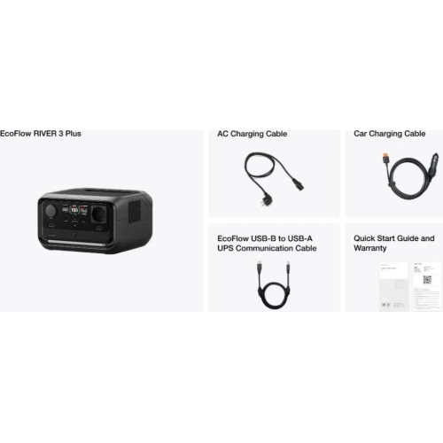 Зарядна станція EcoFlow RIVER 3 Plus