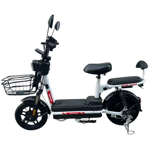 Велосипед з електромотором SPARK BLOOM 14" 48 V / 400 W / 12 Ah Чорний