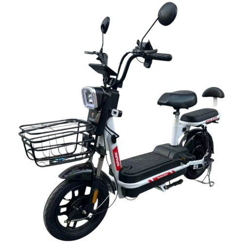 Велосипед з електромотором SPARK BLOOM 14" 48 V / 400 W / 12 Ah Чорний