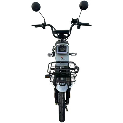 Велосипед з електромотором SPARK BLOOM 14" 48 V / 400 W / 12 Ah Сірий