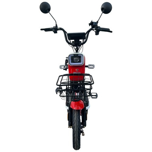 Велосипед з електромотором SPARK BLOOM 14" 48 V / 400 W / 12 Ah Темно-червоний