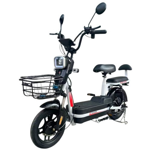 Велосипед з електромотором SPARK BUDDY 14" 48 V / 500 W / 12 Ah Чорний