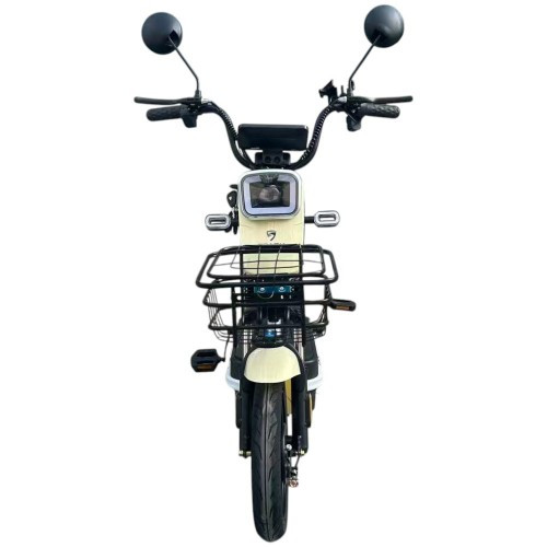 Велосипед з електромотором SPARK BUDDY 14" 48 V / 500 W / 12 Ah Бежевий