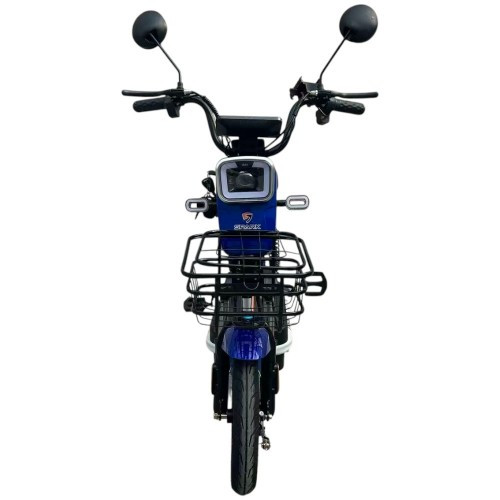 Велосипед з електромотором SPARK BUDDY 14" 48 V / 500 W / 12 Ah Темно-синій