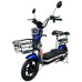 Велосипед з електромотором SPARK BUDDY 14" 48 V / 500 W / 12 Ah Темно-синій