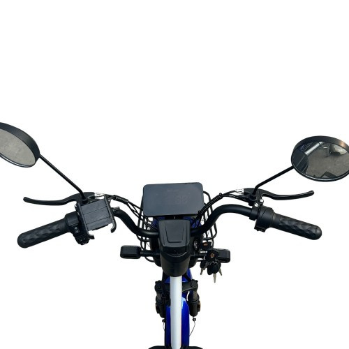 Велосипед з електромотором SPARK BUDDY 14" 48 V / 500 W / 12 Ah Темно-синій