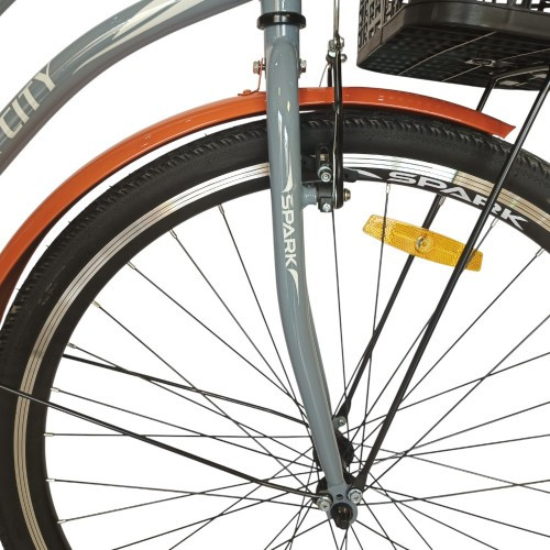 Велосипед SPARK CITY AURA (колеса — 28", сталева рама — 18")