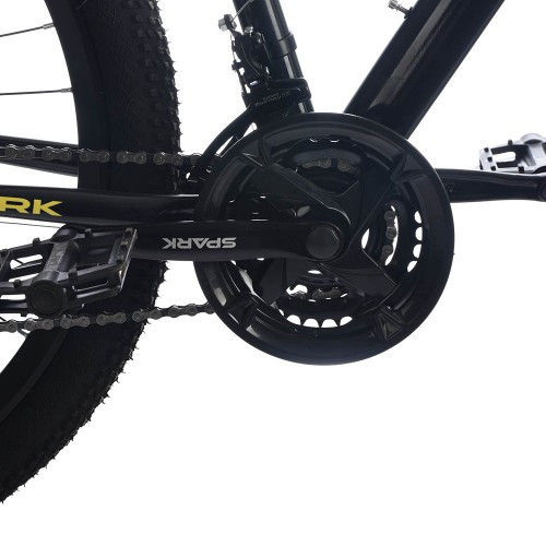 Велосипед SPARK APEX (колеса — 27,5", сталева рама — 15") синій із чорним