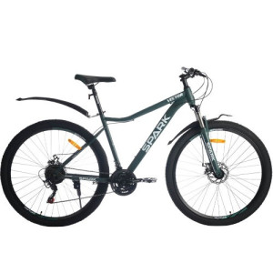Велосипед SPARK VECTOR (колеса — 29", сталева рама — 19") темно-зелений
