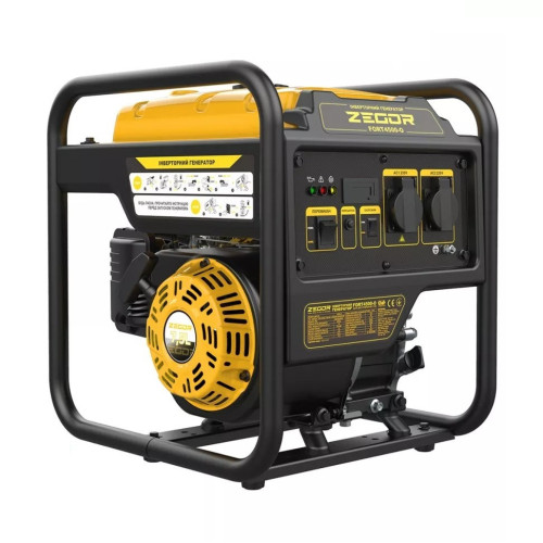 Генератор інверторний бензиновий з мідною обмоткою 4.5 кВт ZEGOR FORT4500-O профі