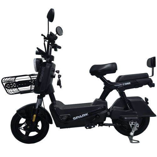 Велосипед з електромотором SPARK CORE 14" 60 V / 1000 W / 25 Ah чорний